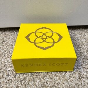 Kendra Scott Box (Empty) Medium/Small Yellow. Box Only.